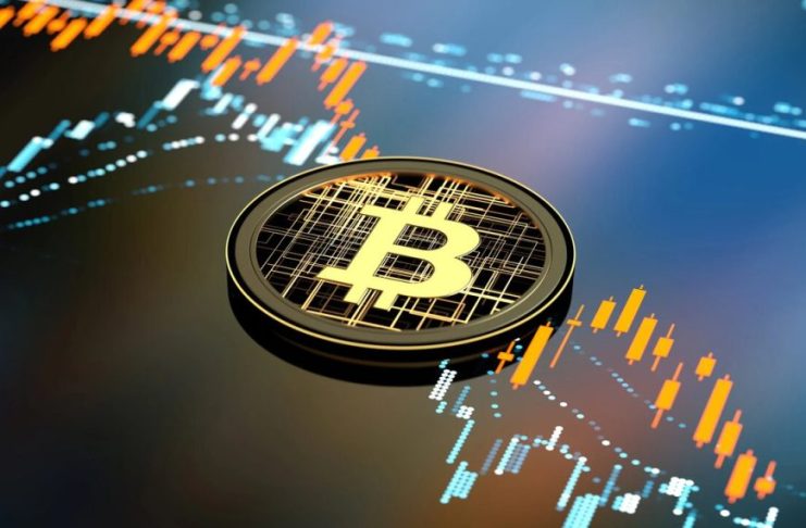 Moeda com preço do bitcoin