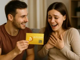 Dia dos Namorados paper wallet como presente