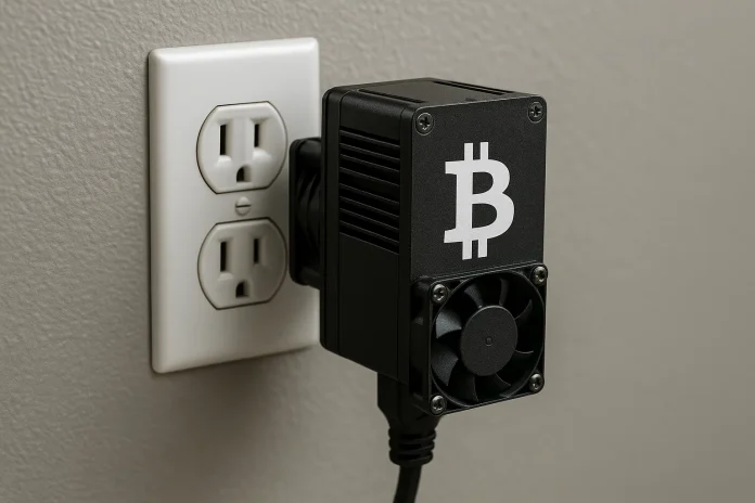 Mini mineradora de bitcoin